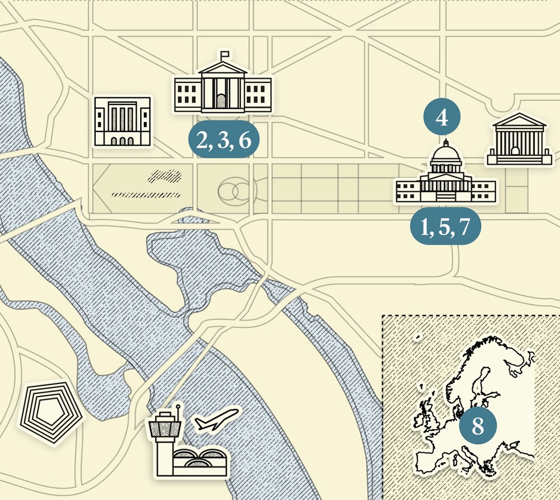 A map of DC.