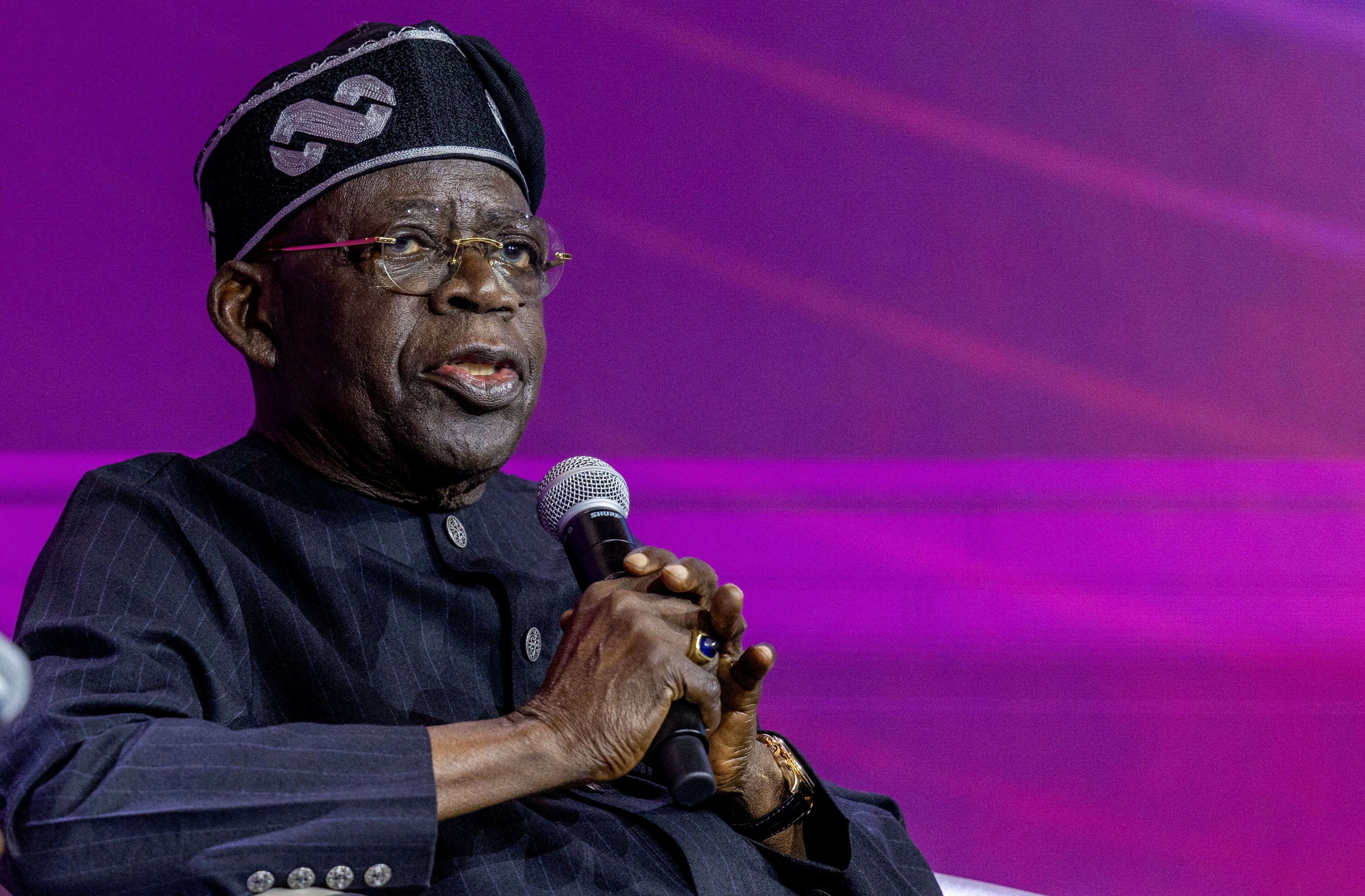 Nigeria’s President Bola Tinubu