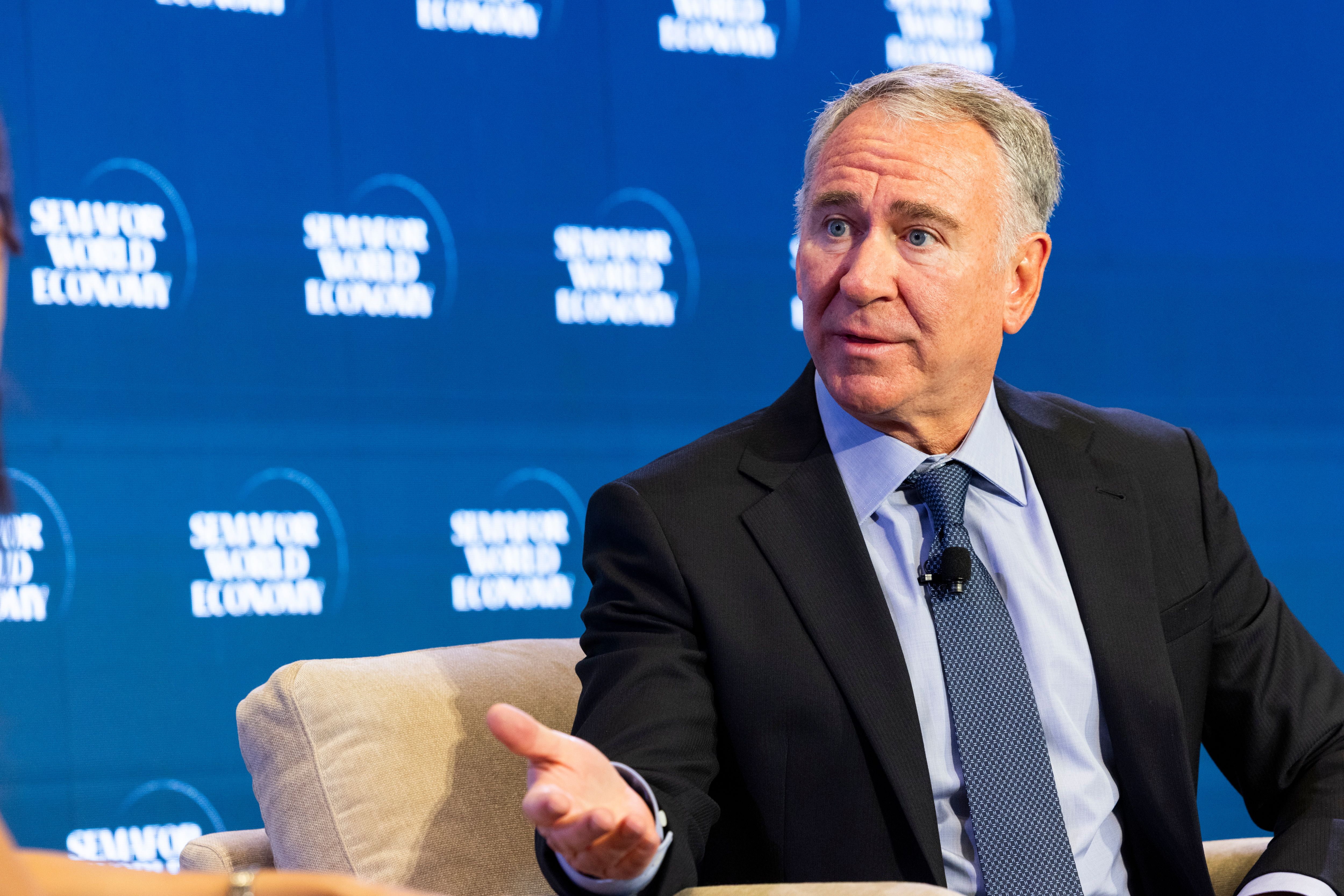 Ken Griffin, Citadel CEO, speaks at Semafor World Economy 2026.