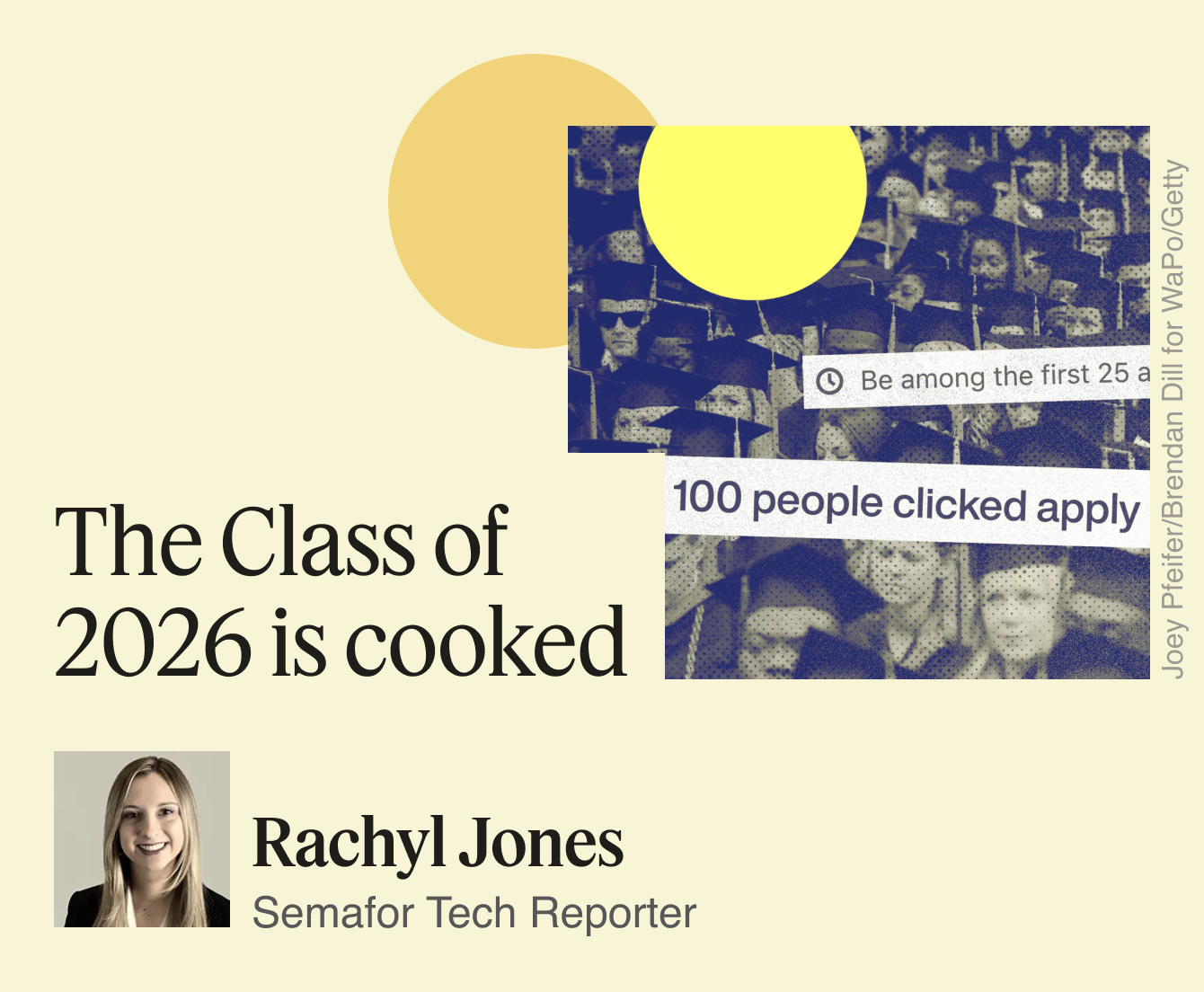 The Class of 2026 is cooked.