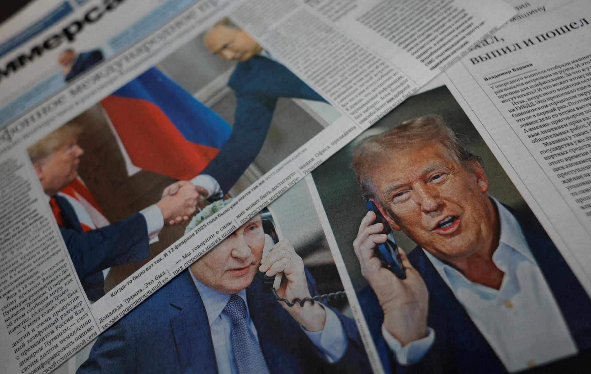 Trump and Putin. 