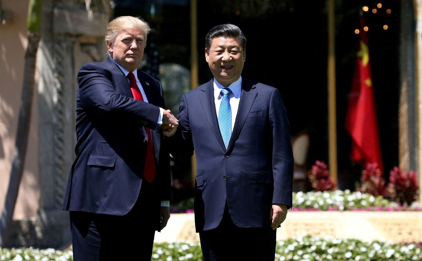 Trump and Xi. 
