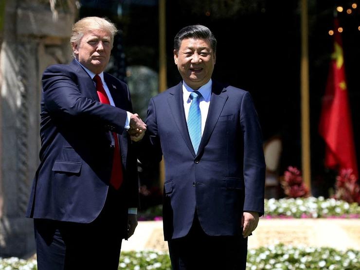 Trump and Xi.