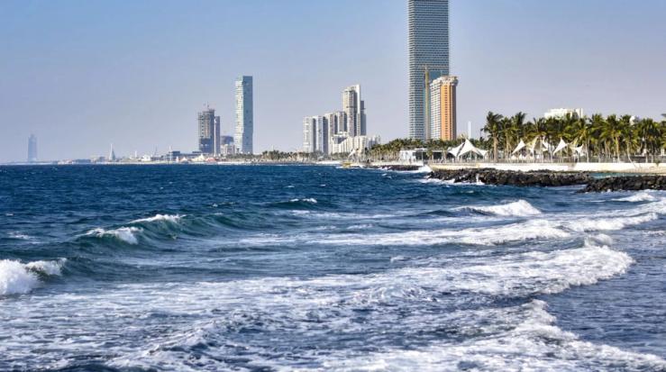 Photo of Jeddah’s waterfront, courtesy of Visit Saudi