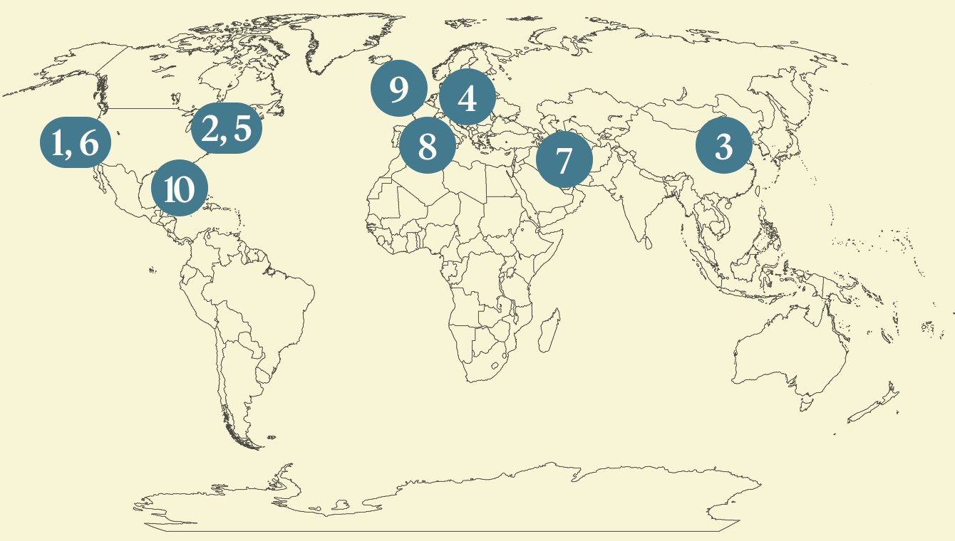 Semafor World Today map graphic