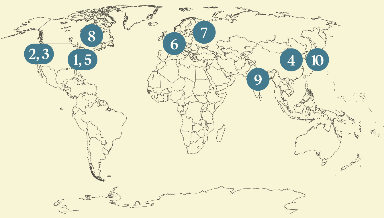 Semafor World Today map graphic