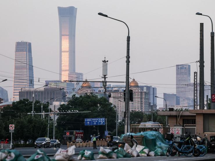 A view of Beijing.