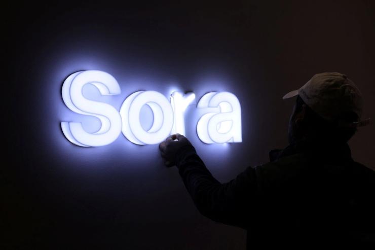 A Sora logo.