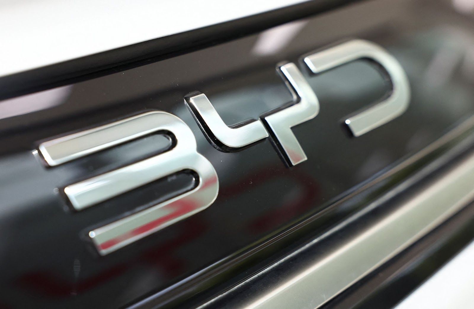 A BYD logo.