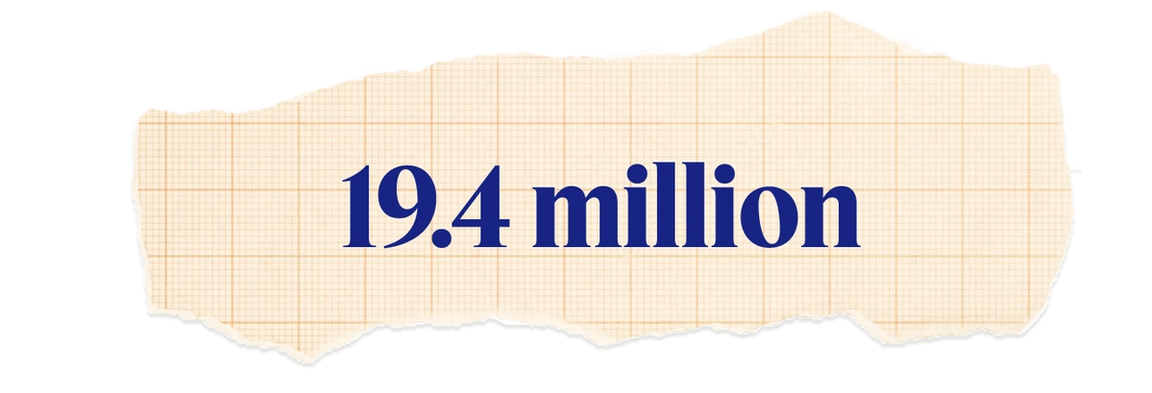 19.4 million