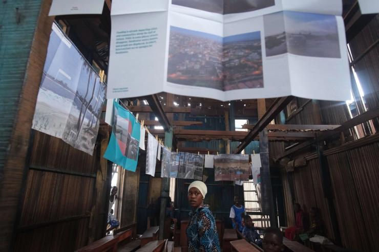 A temporary exhibition of the photographs in Lagos.