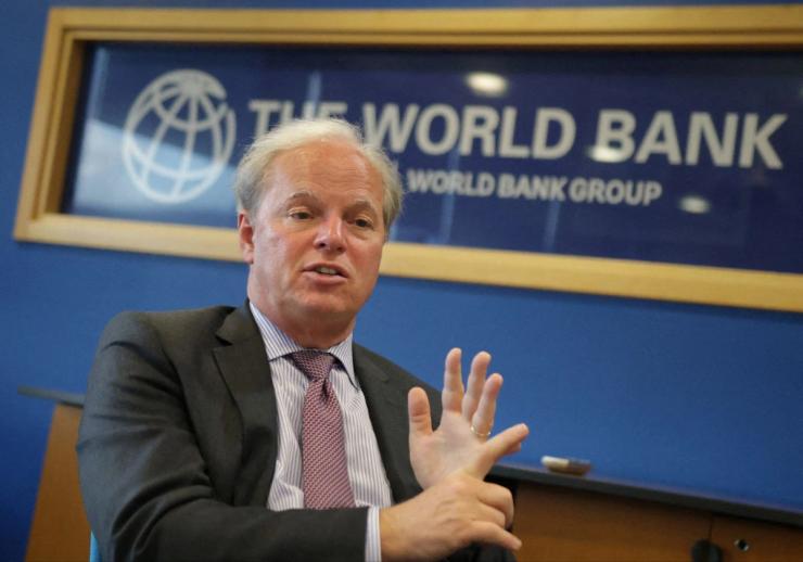 World Bank Managing Director of Operations Axel van Trotsenburg.
