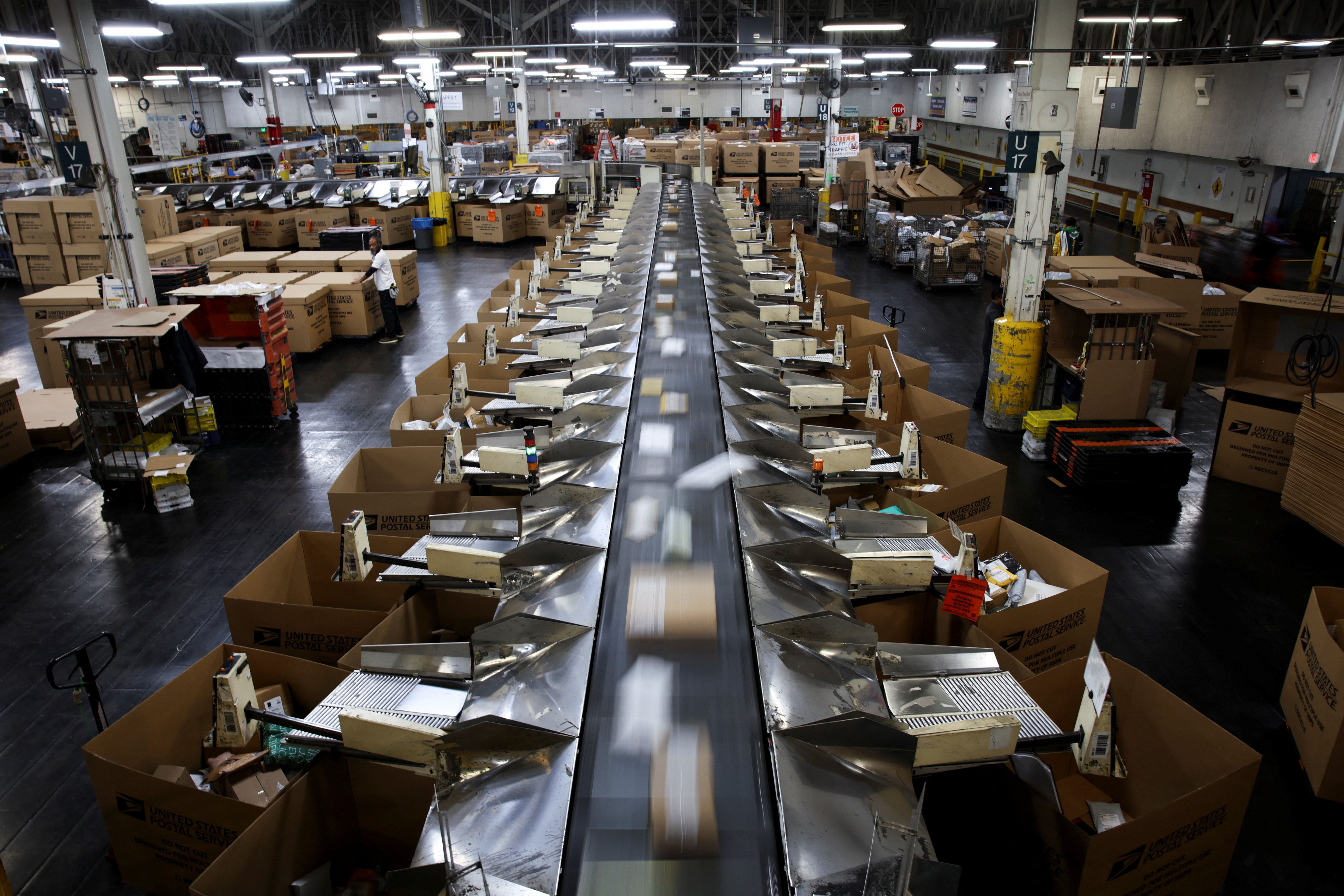 Postal Service Processing & Distribution Center.