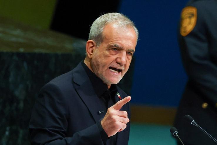 President of Iran Masoud Pezeshkian