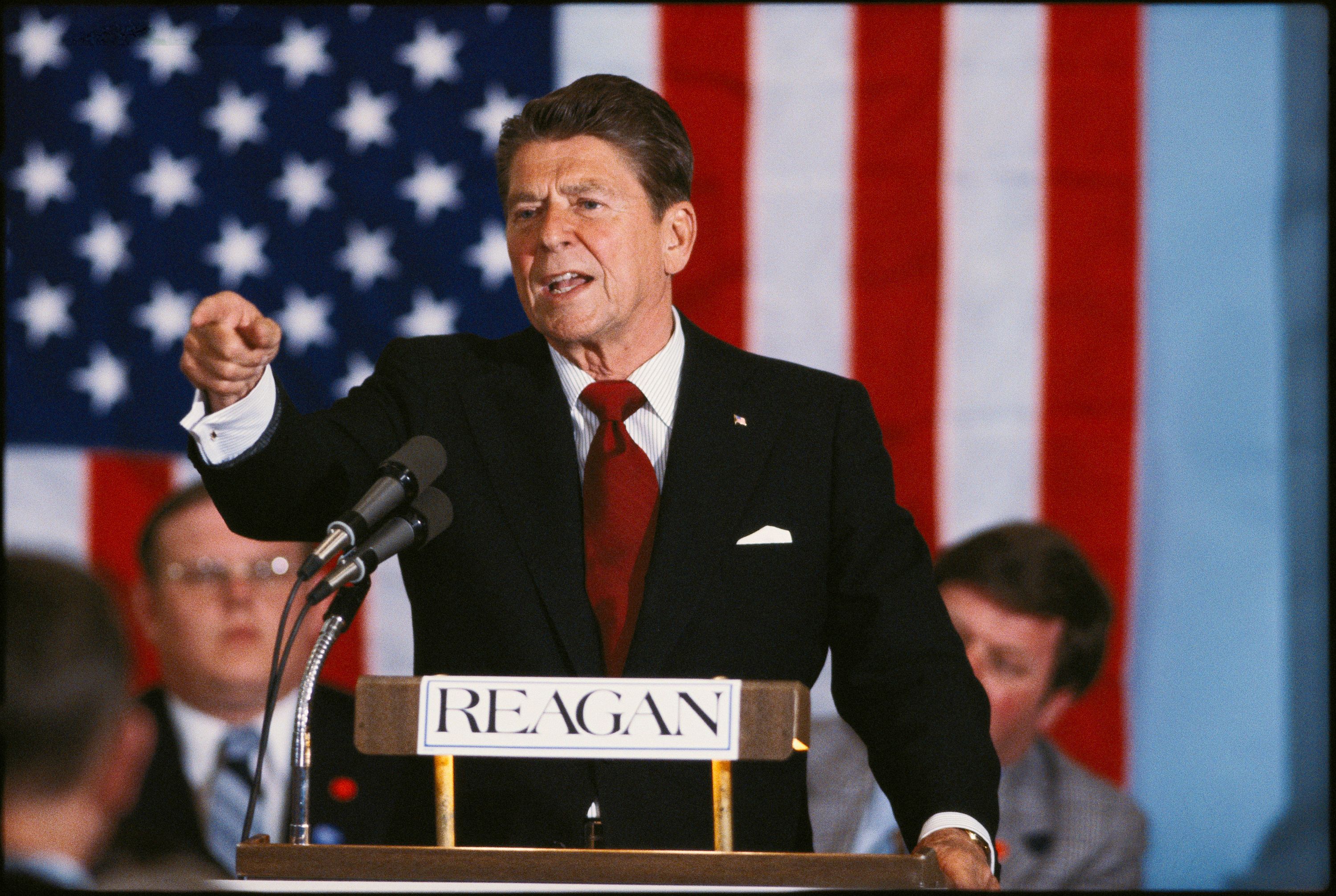 Ronald Reagan in 1980