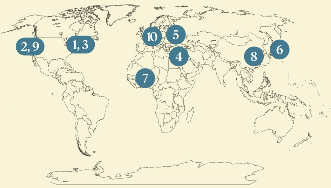 Semafor World Today map graphic