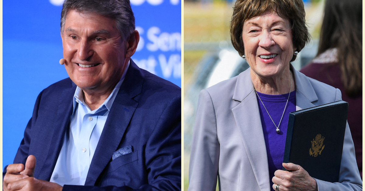 Exclusive: Manchin suggests Collins should become independent