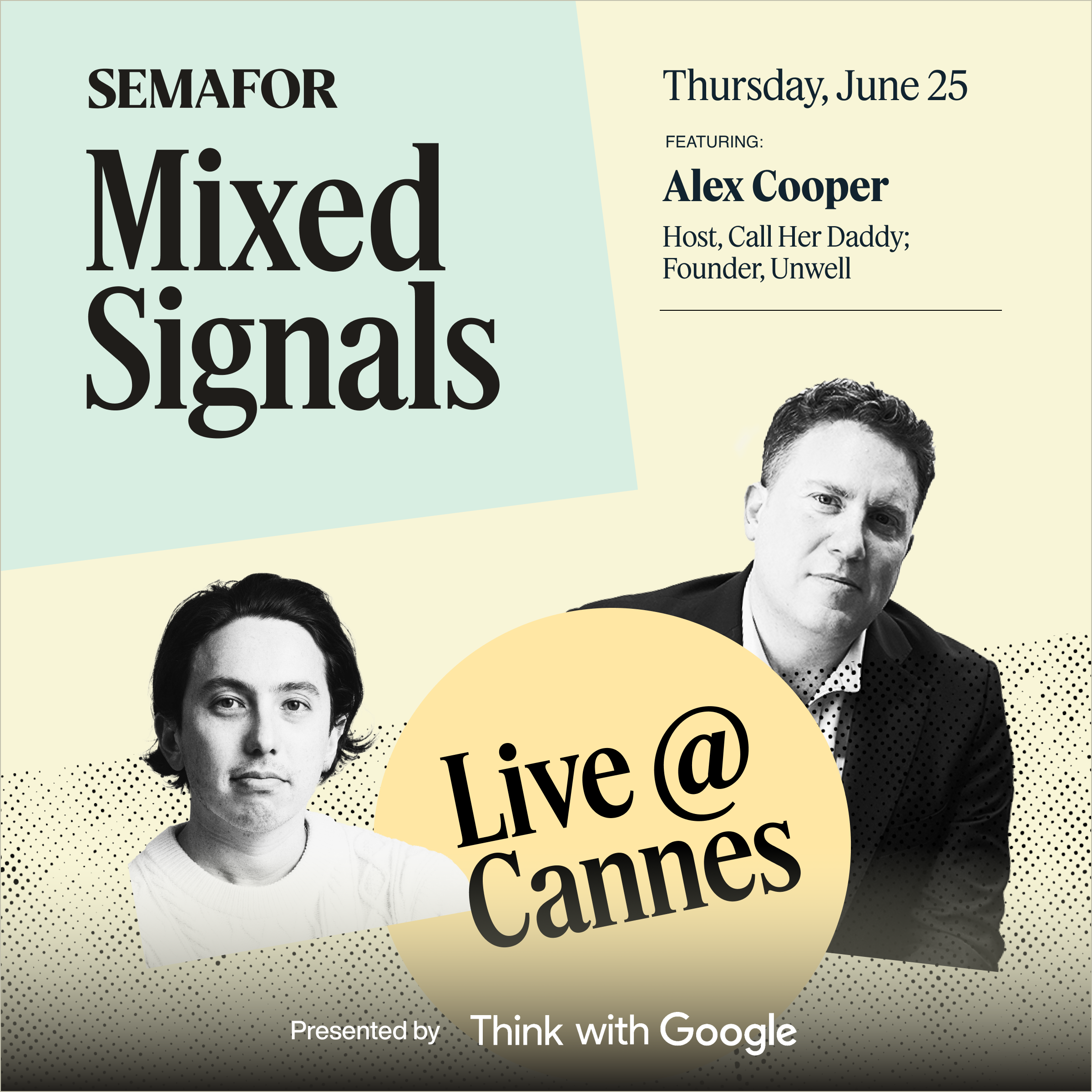 Mixed Signals Live at Cannes graphic