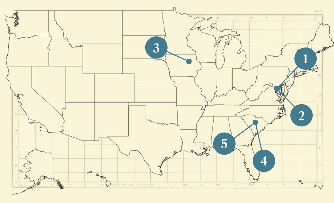Semafor “Americana” map graphic.