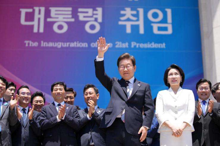 New South Korean President Lee Jae-myung.