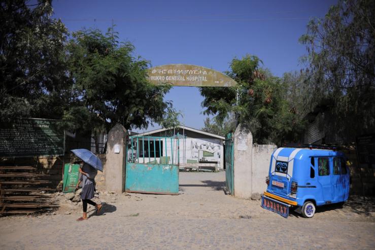 A hospital in the Tigray Region, Ethiopia.