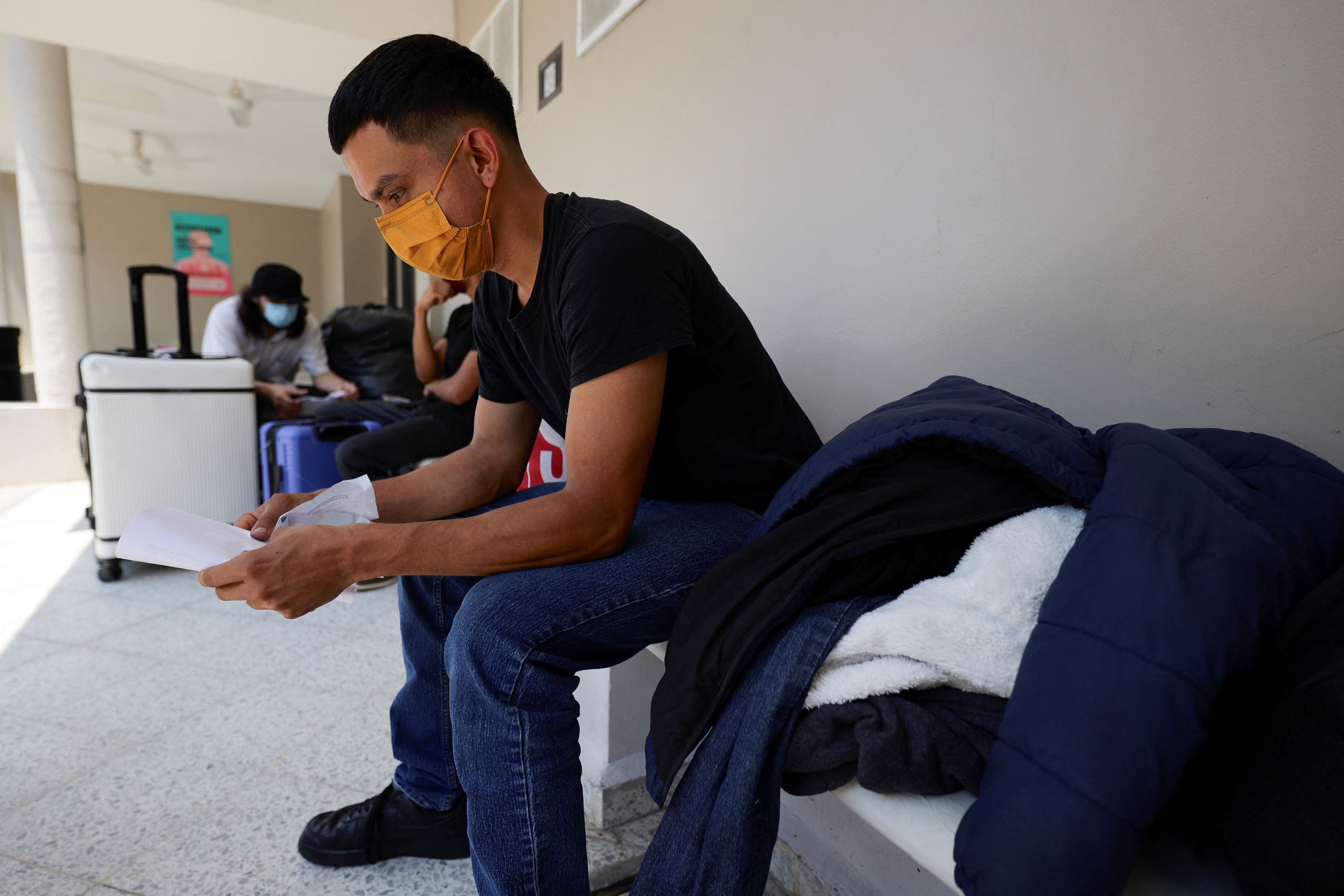 A Honduran migrant who returned home after self-deporting.