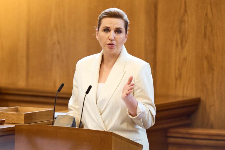 Denmark’s Prime Minister Mette Frederiksen.