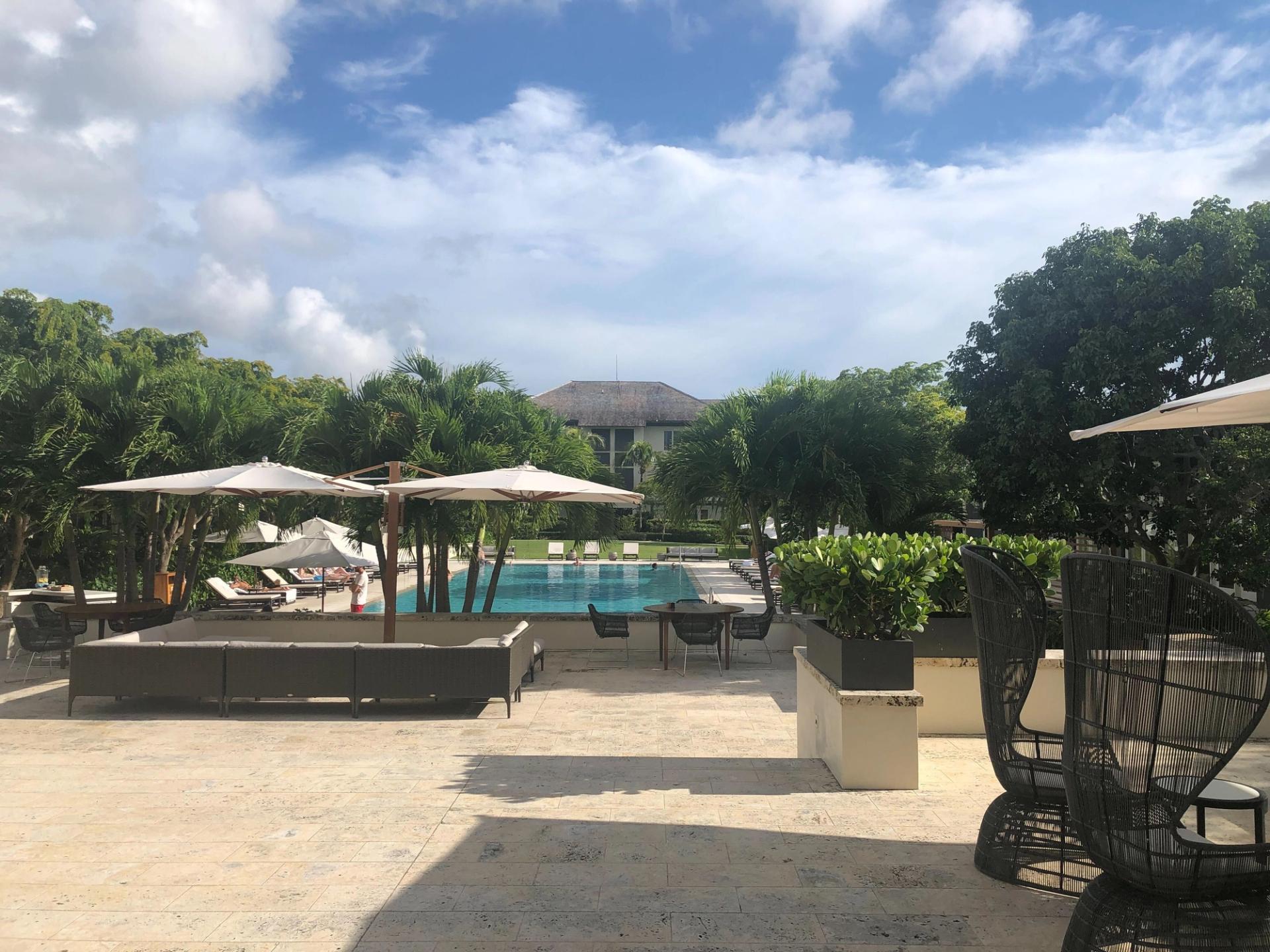 The pool at the Island House, a favorite of FTX staffers