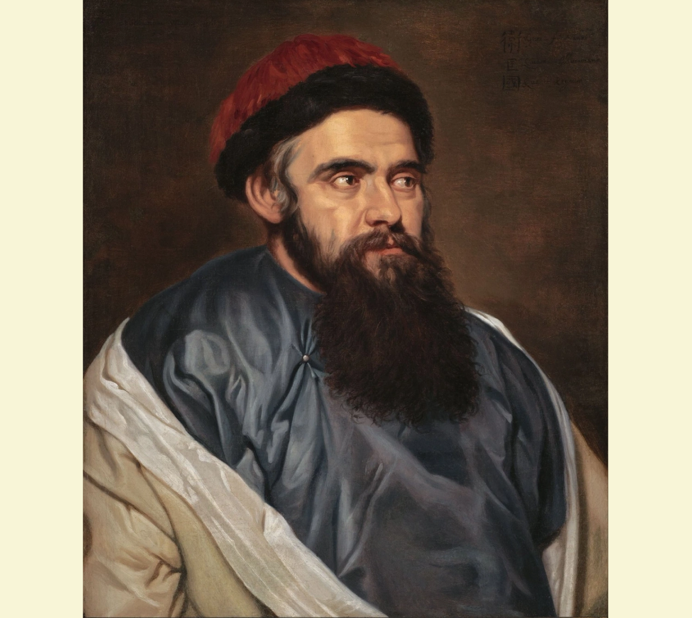 Michaelina Wautier, “Portrait of Martino Martini,” 1654. 