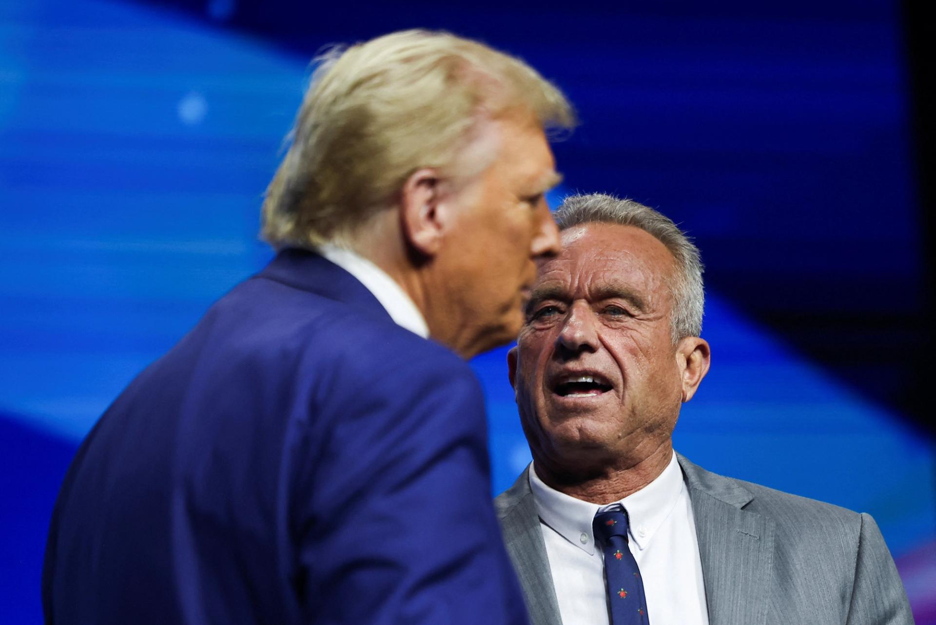 Robert F. Kennedy Jr,. and Trump