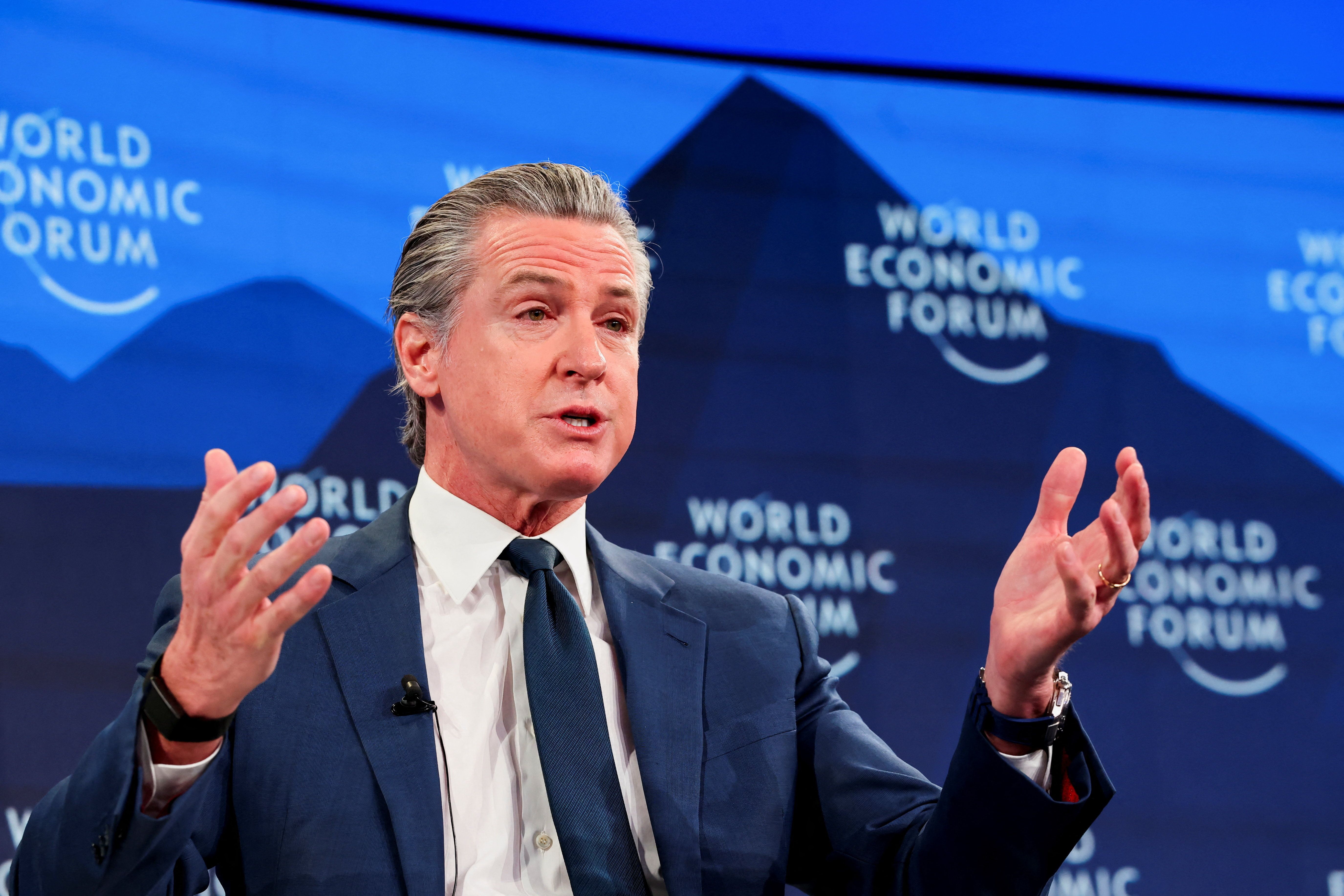 California Governor Gavin Newsom.