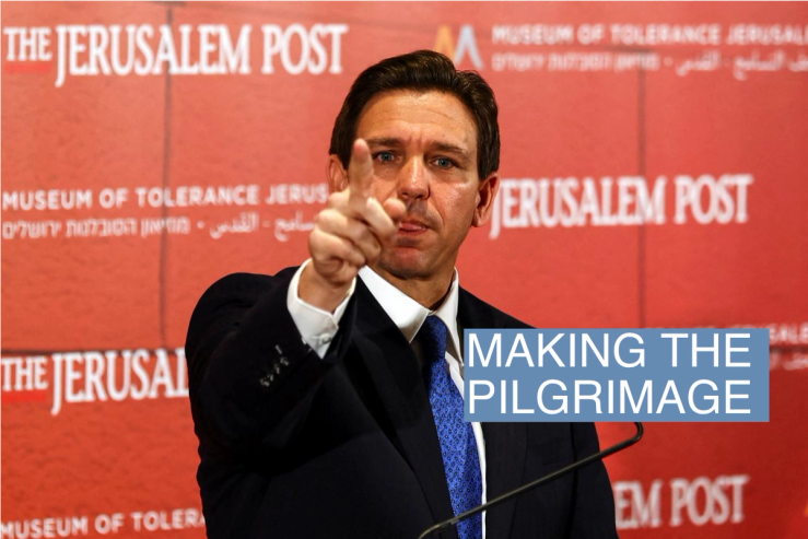Ron DeSantis in Israel