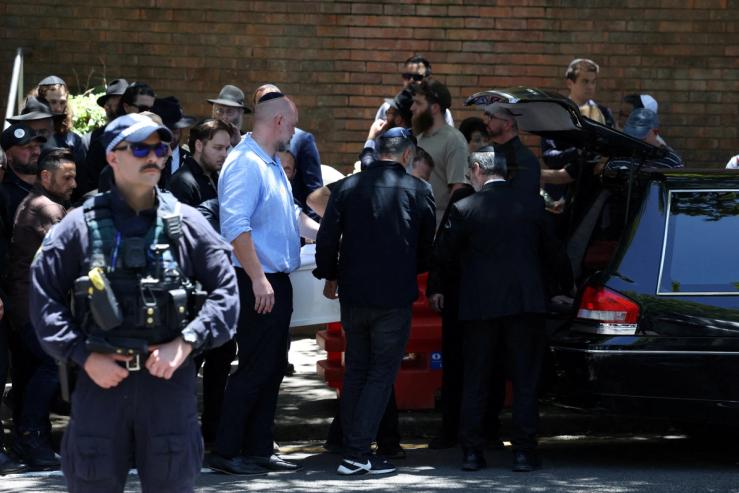 A funeral in Australia.