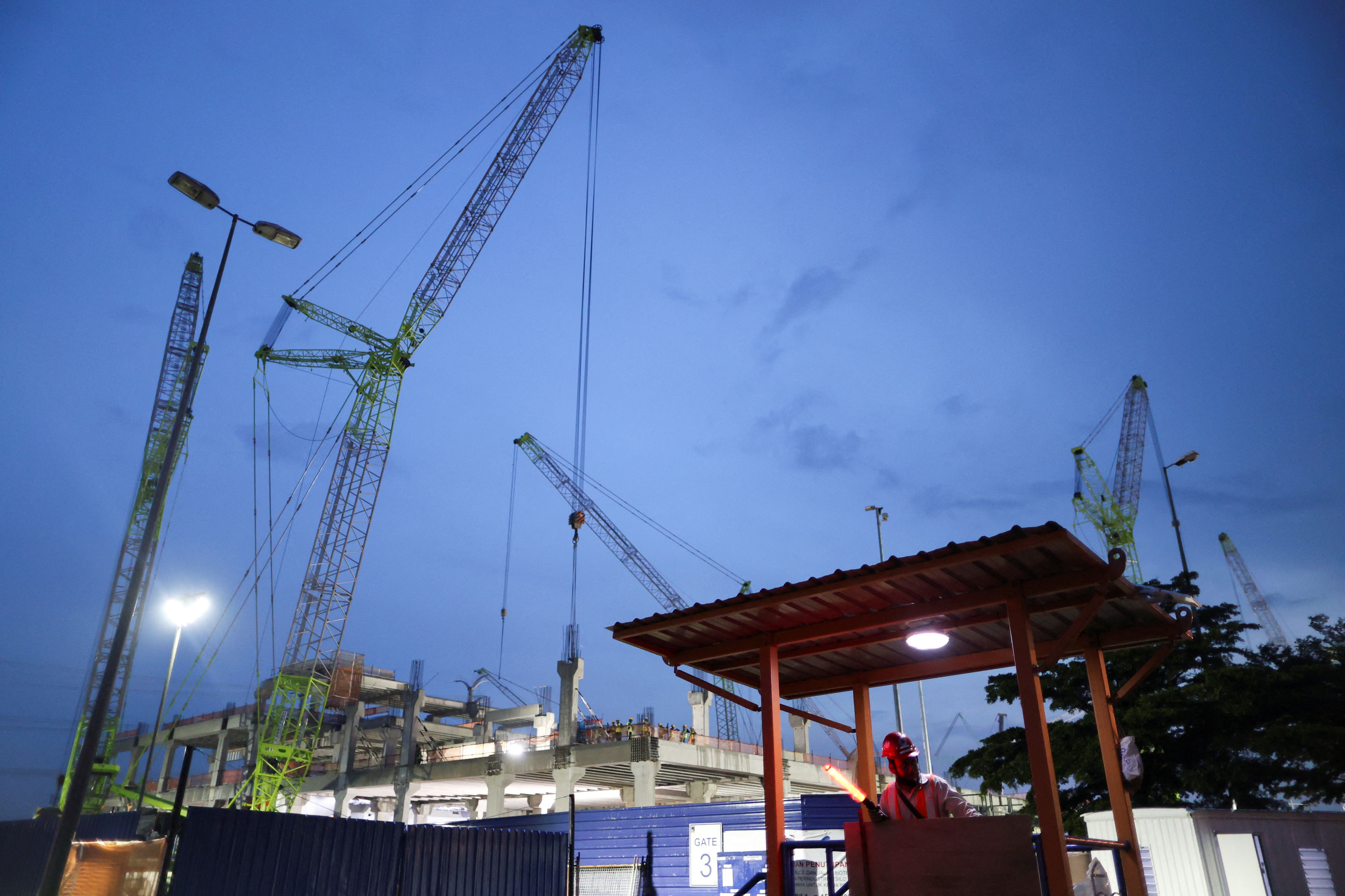 Construction of a data center in Malaysia