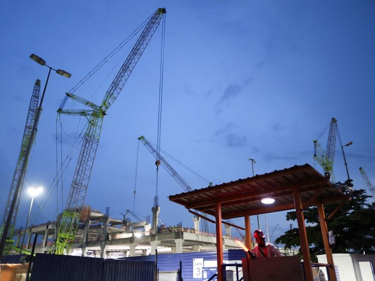 Construction of a data center in Malaysia