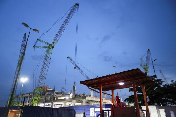 Construction of a data center in Malaysia