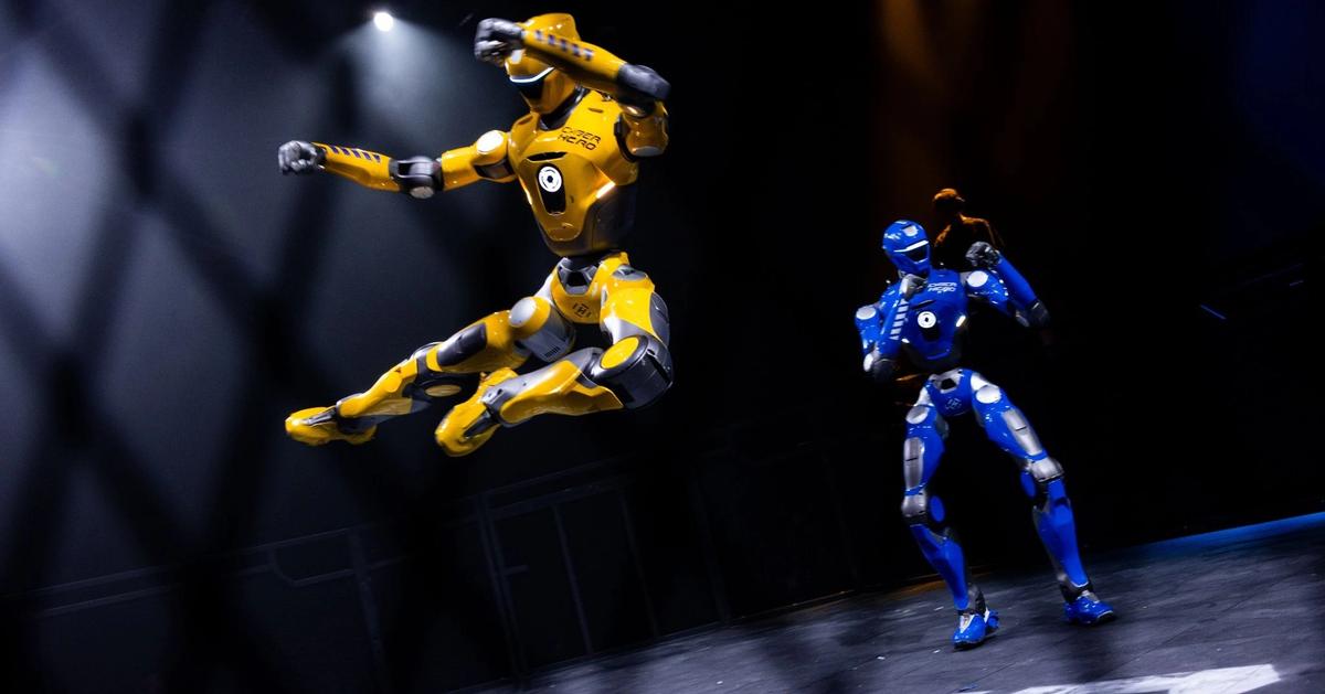 Humanoid robots fight it out in Riyadh - Semafor
