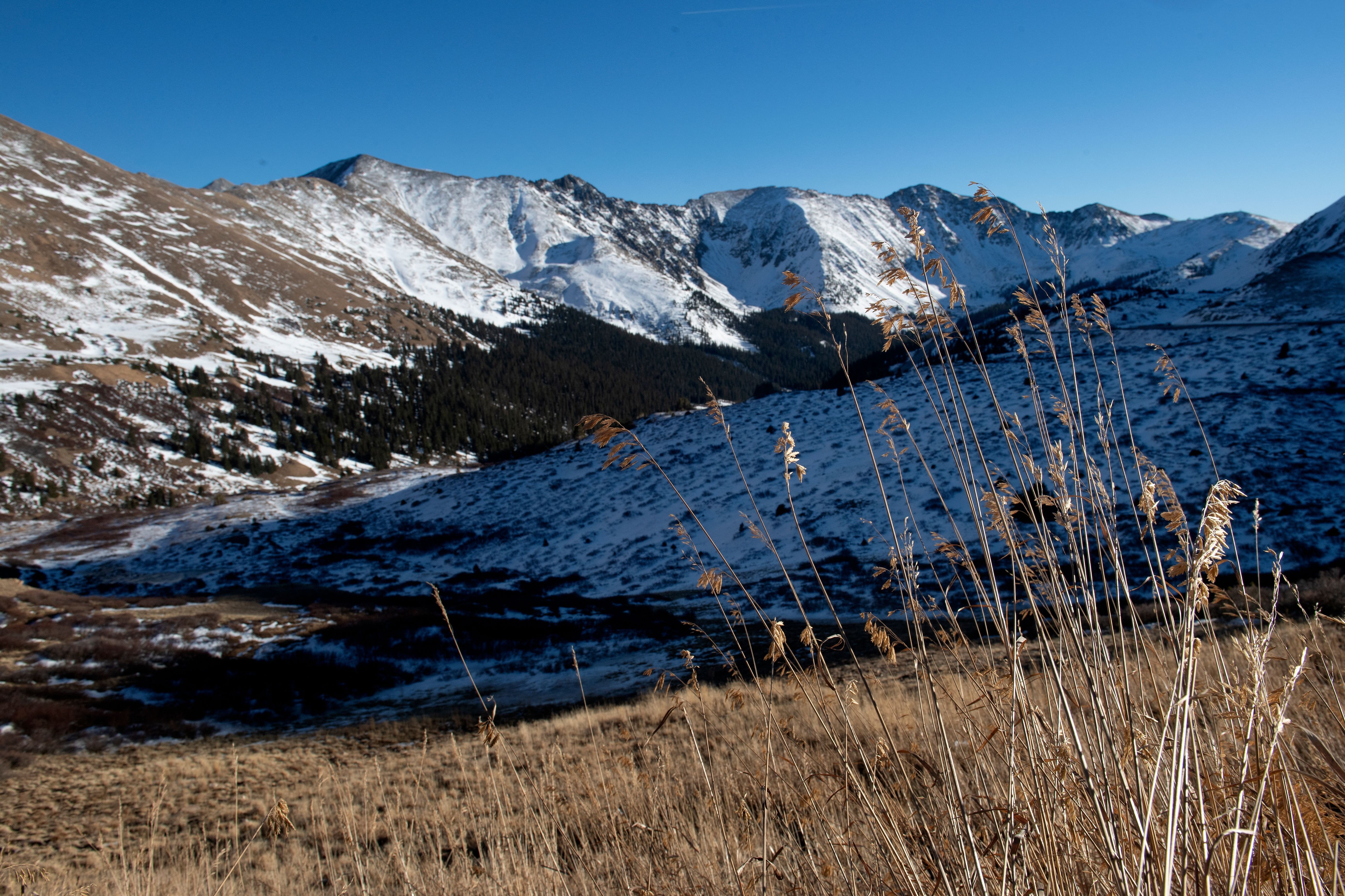 A mountain in Colorado in 2021.