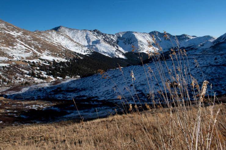 A mountain in Colorado in 2021.