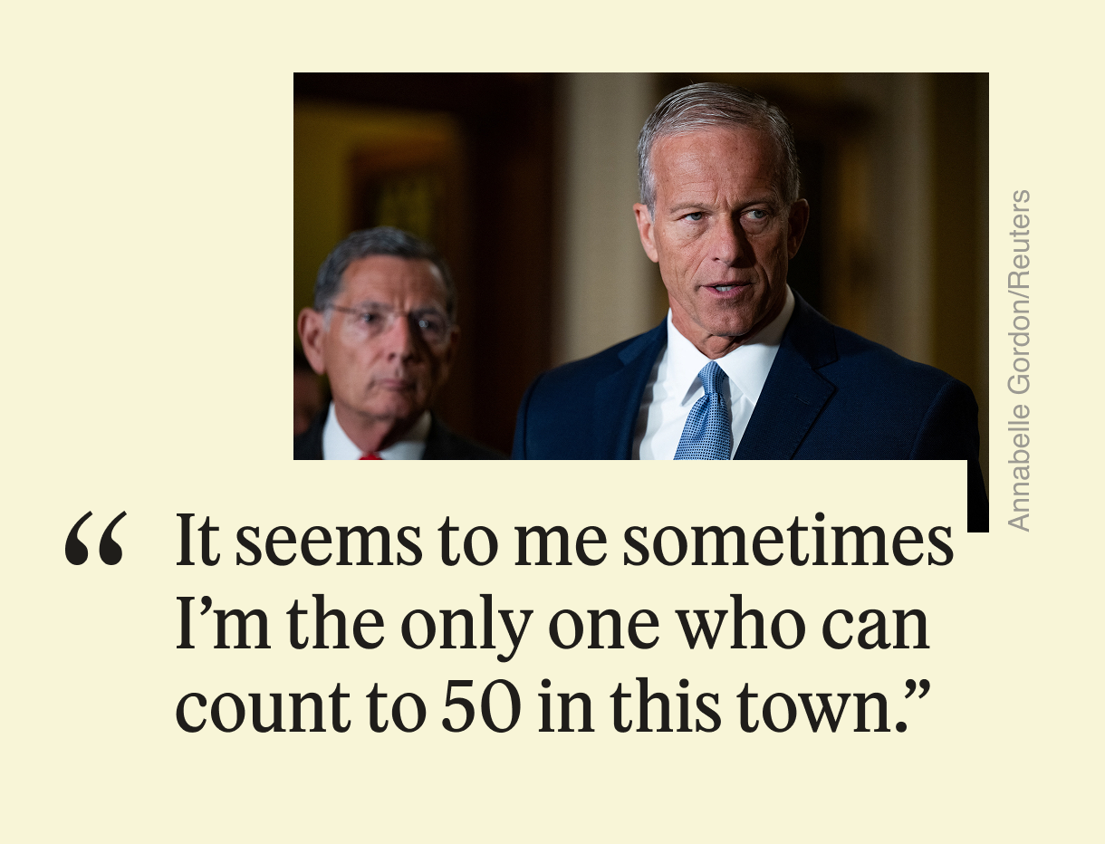 “It seems to me sometimes I’m the only one who can count to 50 in this town”