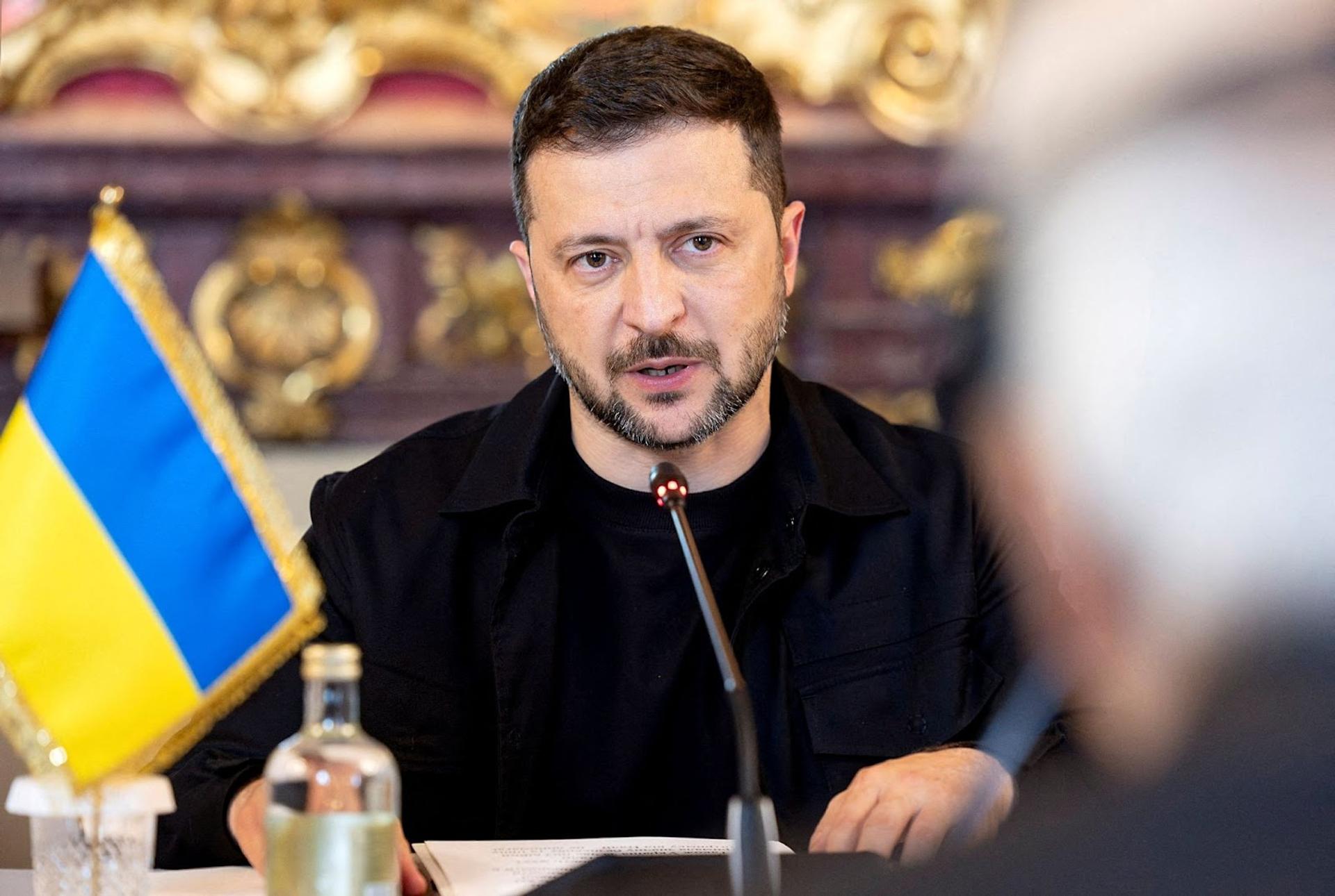 Volodymyr Zelenskyy. 