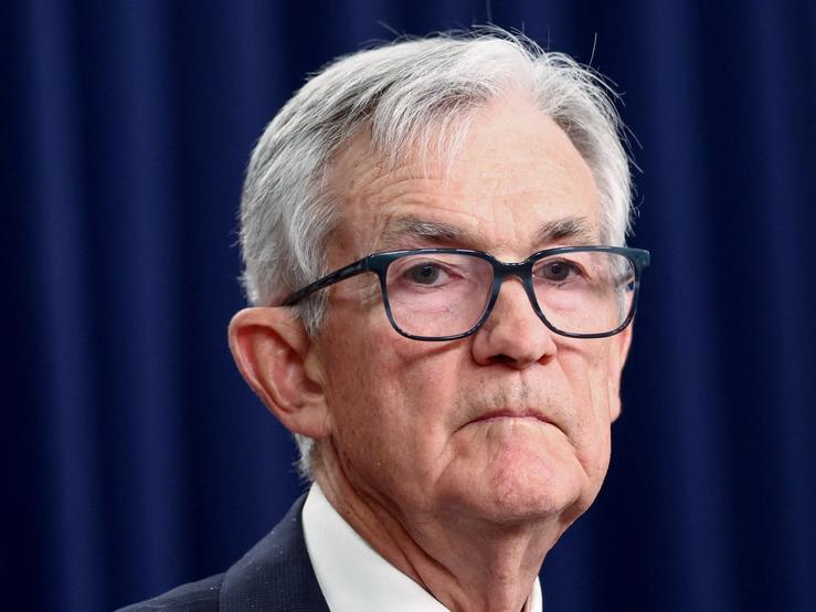 US Federal Reserve Chair Jerome Powell holds a press conference following a two-day meeting of the Federal Open Market Committee (FOMC), at the Federal Reserve in Washington, D.C.