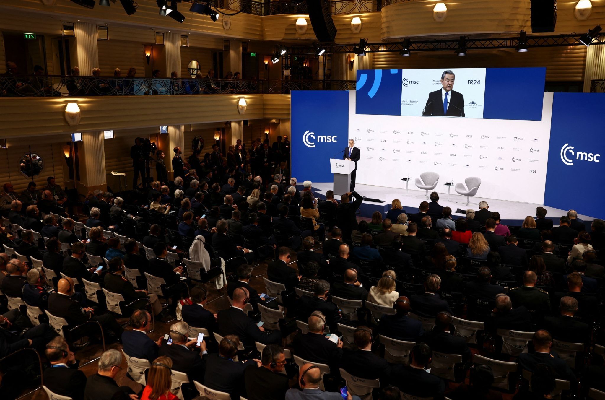 China enjoys the silence at Munich Security Conference