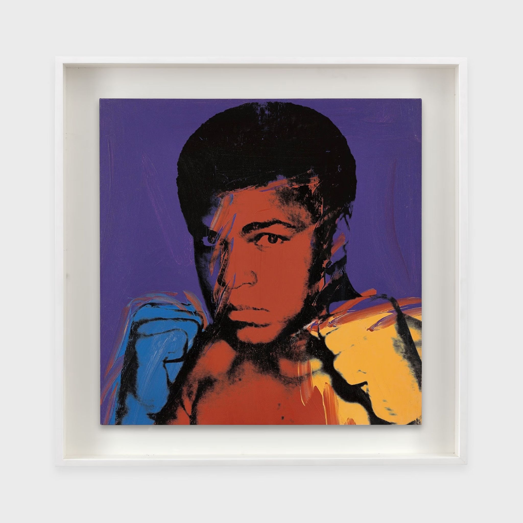 Andy Warhol, “Muhammad Ali” (1977). Lévy Gorvy Dayan