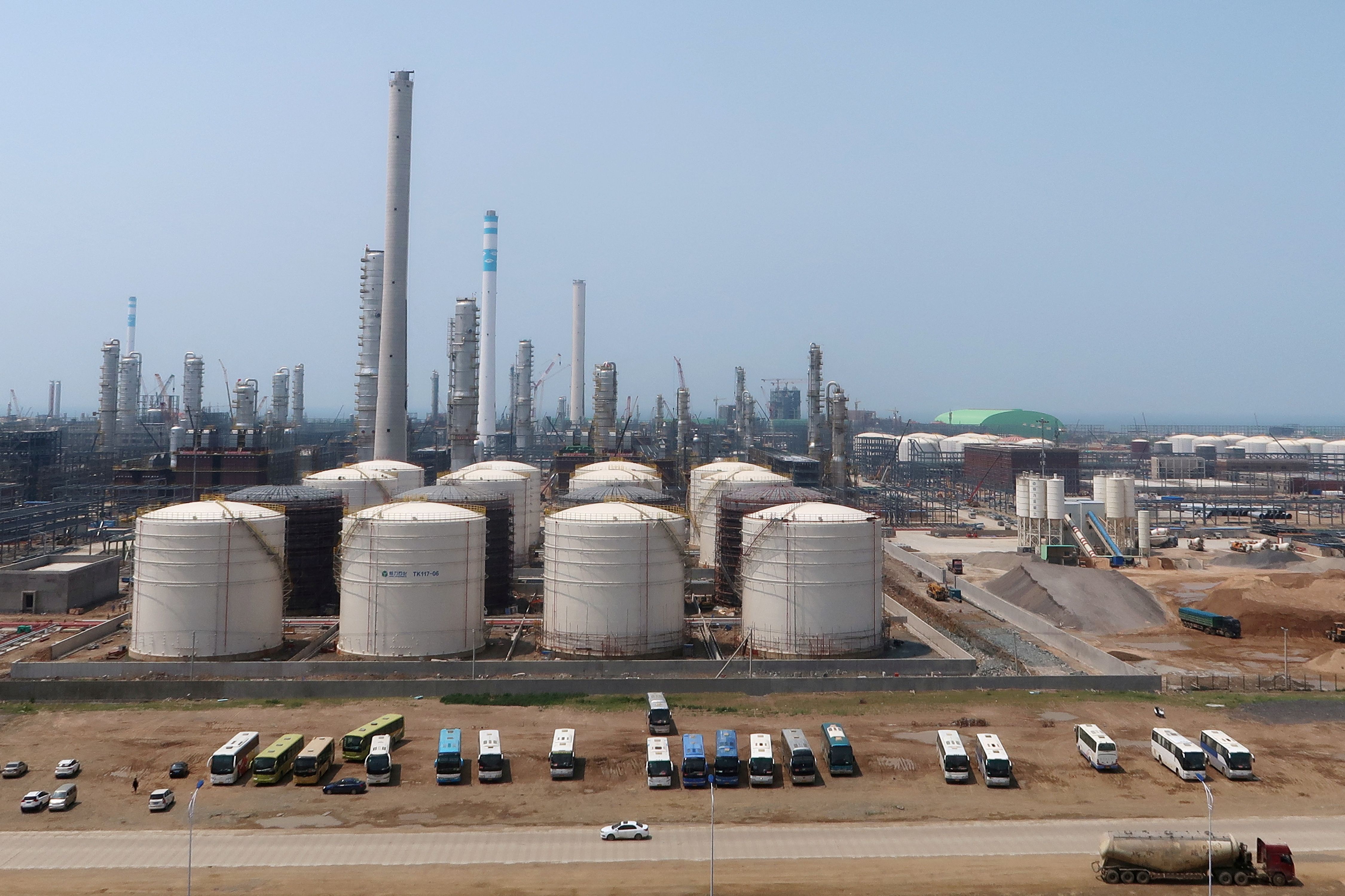 Hengli Petrochemical’s new refining, petrochemical complex
