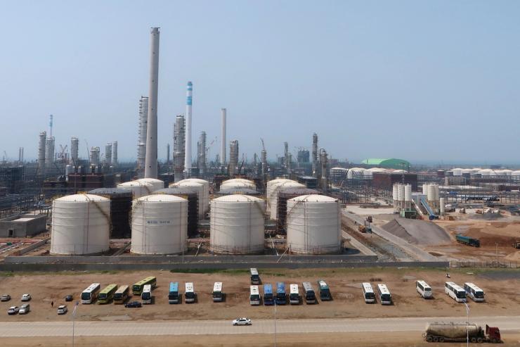 Hengli Petrochemical’s new refining, petrochemical complex