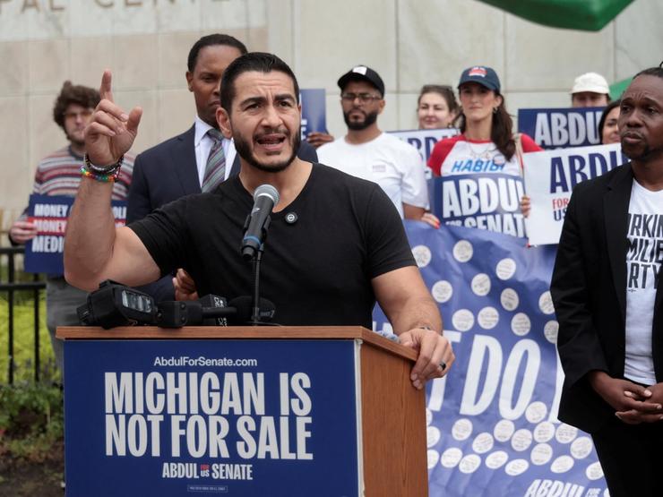 Democratic Senate candidate Abdul El-Sayed