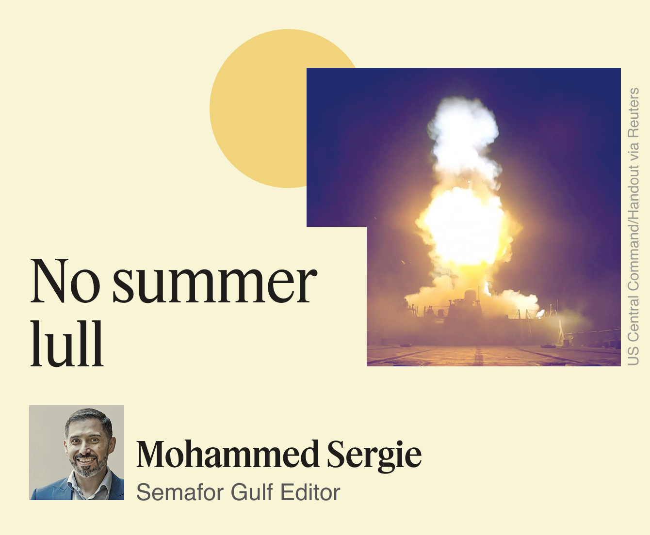 No summer lull.