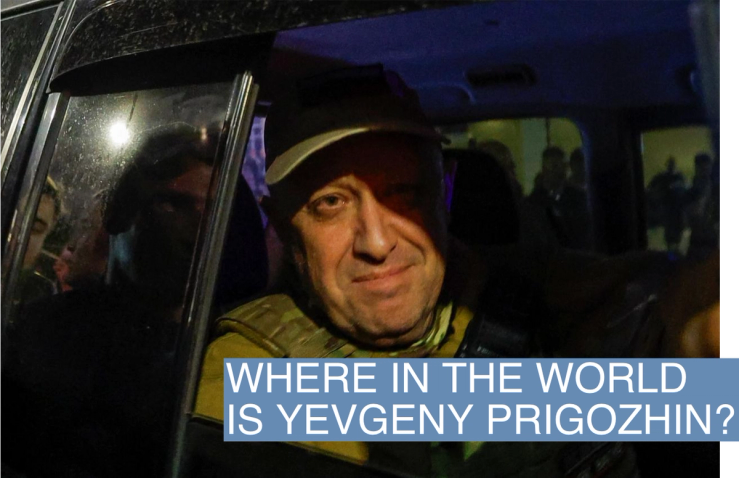 Wagner mercenary chief Yevgeny Prigozhin leaves the headquarters of the Southern Military District amid the group’s pullout from the city of Rostov-on-Don, Russia, June 24, 2023. REUTERS/Alexander Ermochenko
