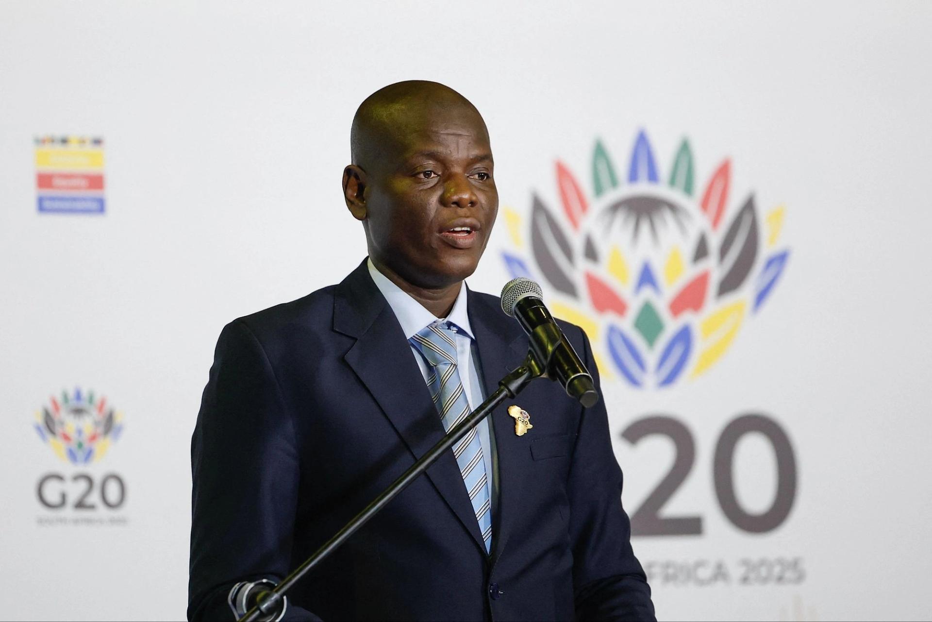 South Africa’s International Relations Minister Ronald Lamola. 